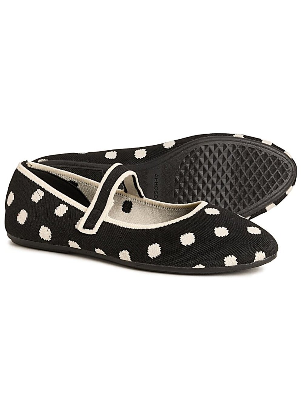 Aerosoles Boaz Polka Dot Knit Mary Jane Shoes (For Women)